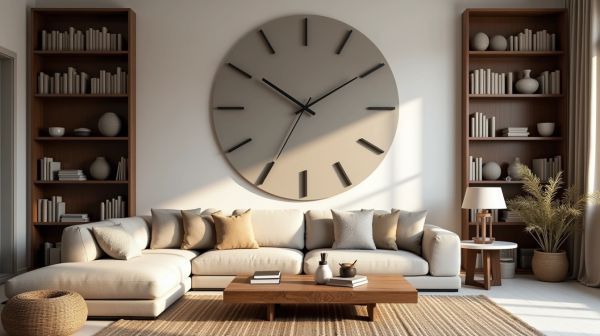 Choisissez une horloge murale pour sublimer votre intérieur