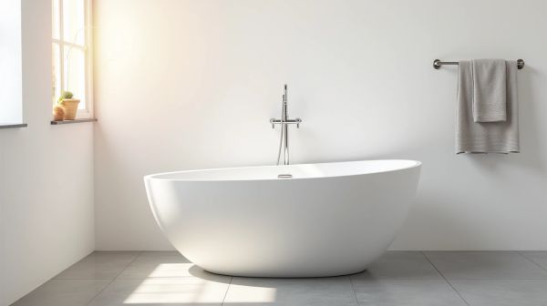 Comment choisir un tapis de bain rond blanc pour un style moderne et confortable