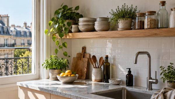 Découvrez les avantages d'une étagère murale cuisine design