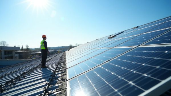 Photovoltaïque en toiture industrielle : ce que la structure impose au projet